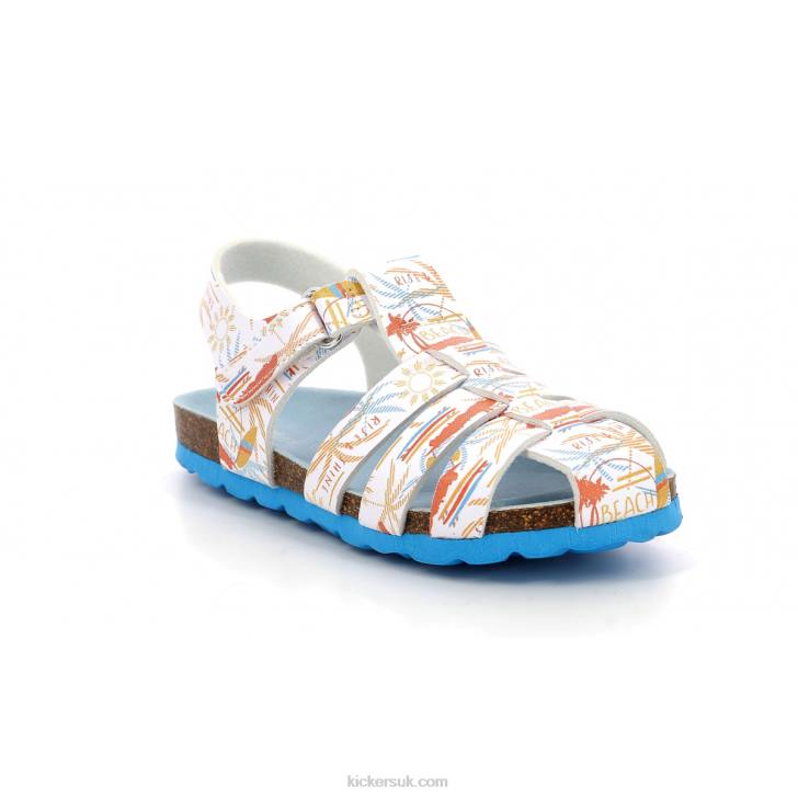Summertan White Surf Kickers ZDBR621 Kids