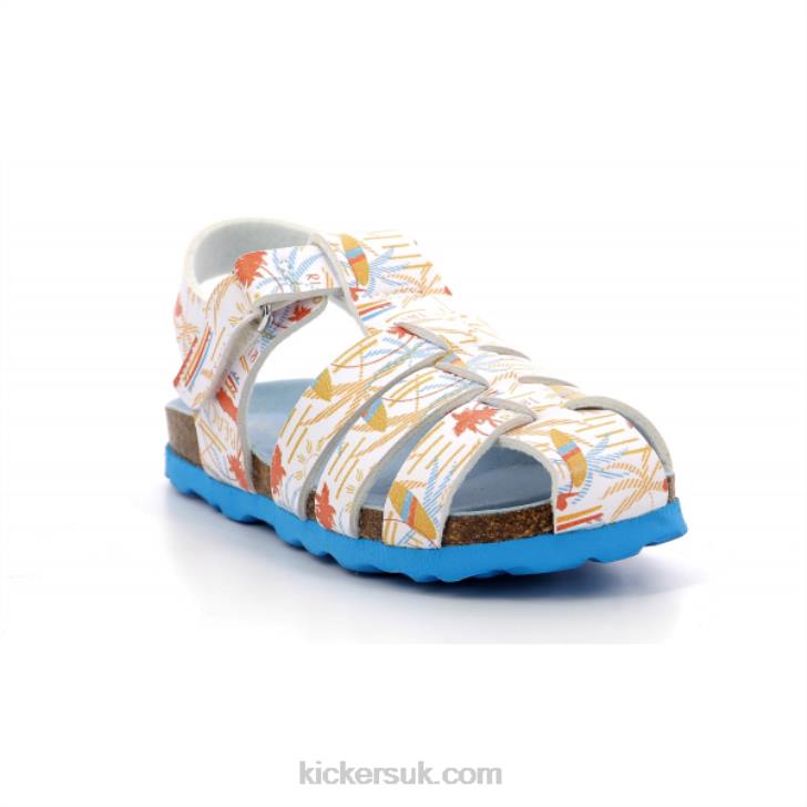 Summertan White Surf Kickers ZDBR651 Kids