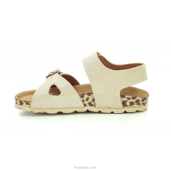 Sunkro Beige Leopard Kickers ZDBR680 Kids