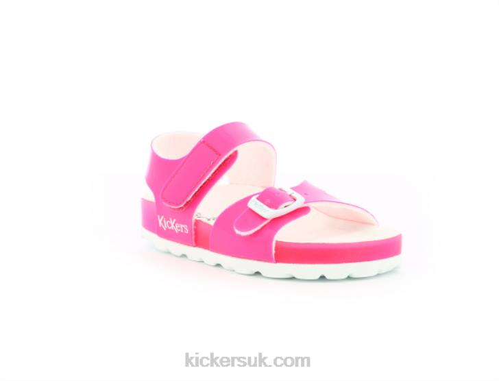 Sunkro Pink White Kickers ZDBR760 Kids