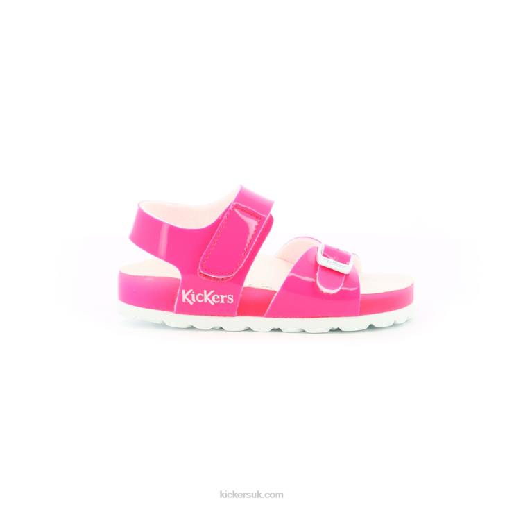 Sunkro Pink White Kickers ZDBR760 Kids