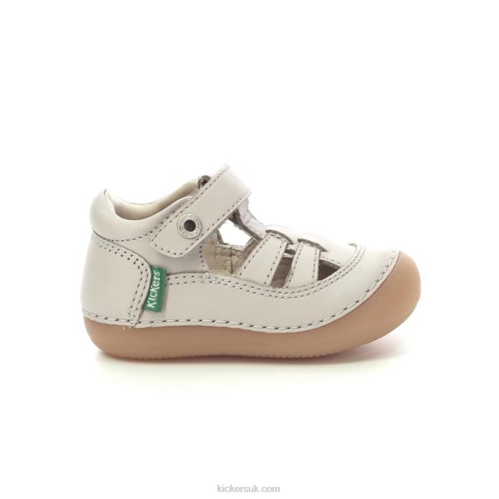Sushy Light Grey Kickers ZDBR512 Kids