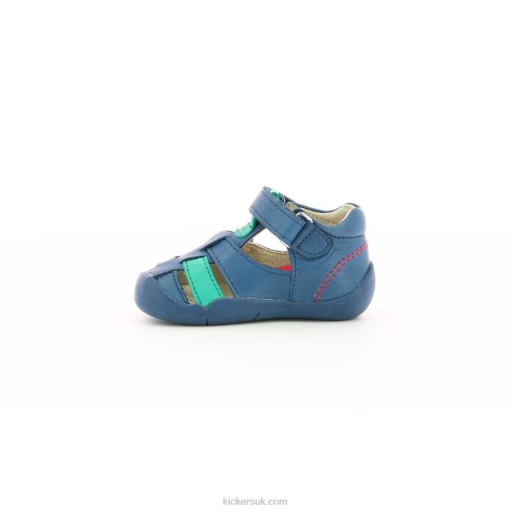 Wasabou Blue Green Kickers ZDBR437 Kids