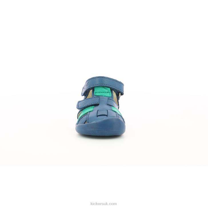 Wasabou Blue Green Kickers ZDBR437 Kids