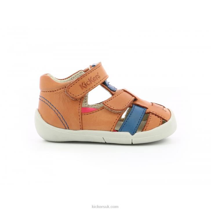 Wasabou Camel Blue Kickers ZDBR559 Kids