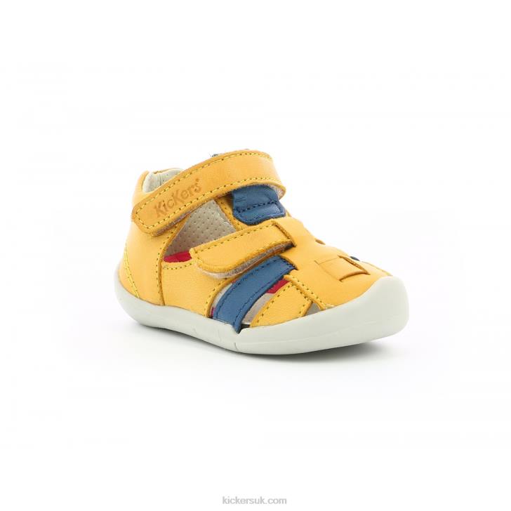 Wasabou Yellow Blue Kickers ZDBR438 Kids