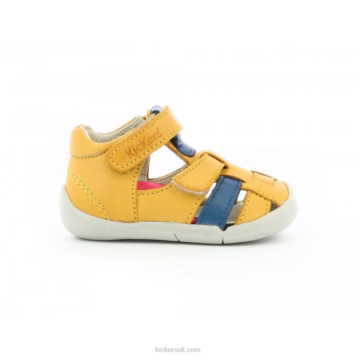 Wasabou Yellow Blue Kickers ZDBR438 Kids
