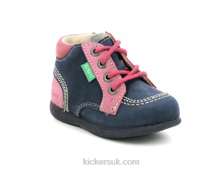 Babystan Zip Navy Pink Tricolor Kickers ZDBR923 Kids