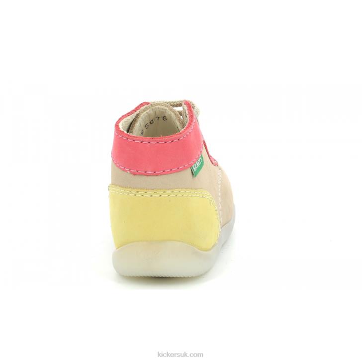 Bonbon-2 Dark Beige Kickers ZDBR809 Kids