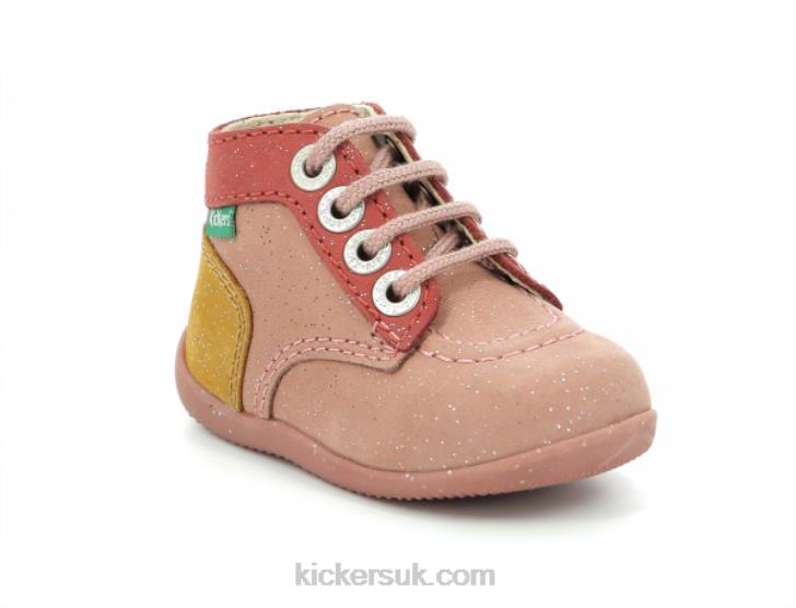 Bonbon-2 Pink Red Yellow Kickers ZDBR810 Kids