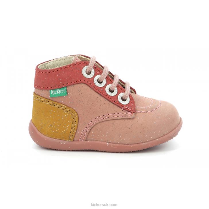 Bonbon-2 Pink Red Yellow Kickers ZDBR810 Kids