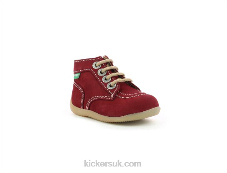 Bonzip-2 Burgundy Kickers ZDBR861 Kids