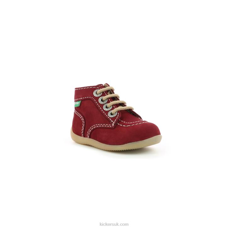 Bonzip-2 Burgundy Kickers ZDBR861 Kids