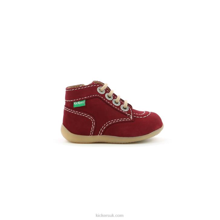 Bonzip-2 Burgundy Kickers ZDBR861 Kids
