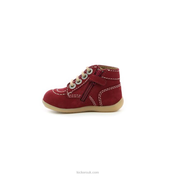 Bonzip-2 Burgundy Kickers ZDBR861 Kids