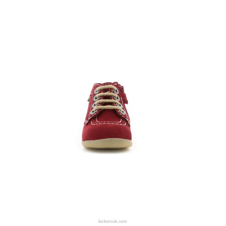 Bonzip-2 Burgundy Kickers ZDBR861 Kids