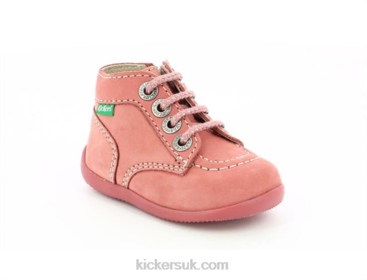 Bonzip-2 Light Pink Kickers ZDBR859 Kids