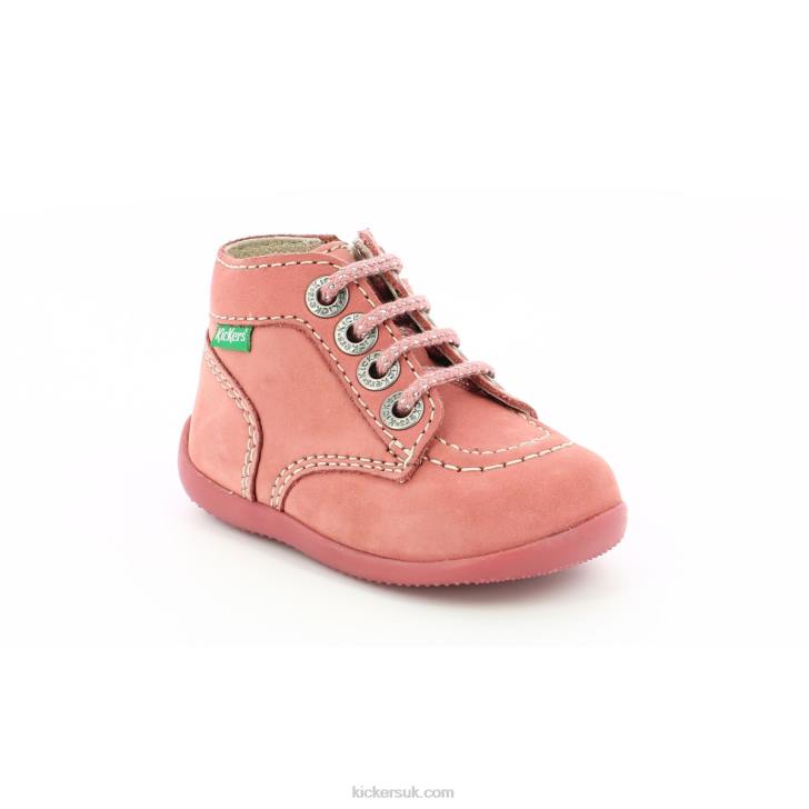 Bonzip-2 Light Pink Kickers ZDBR859 Kids