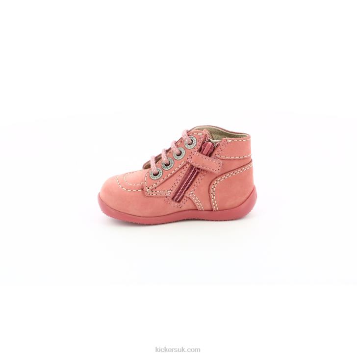 Bonzip-2 Light Pink Kickers ZDBR859 Kids