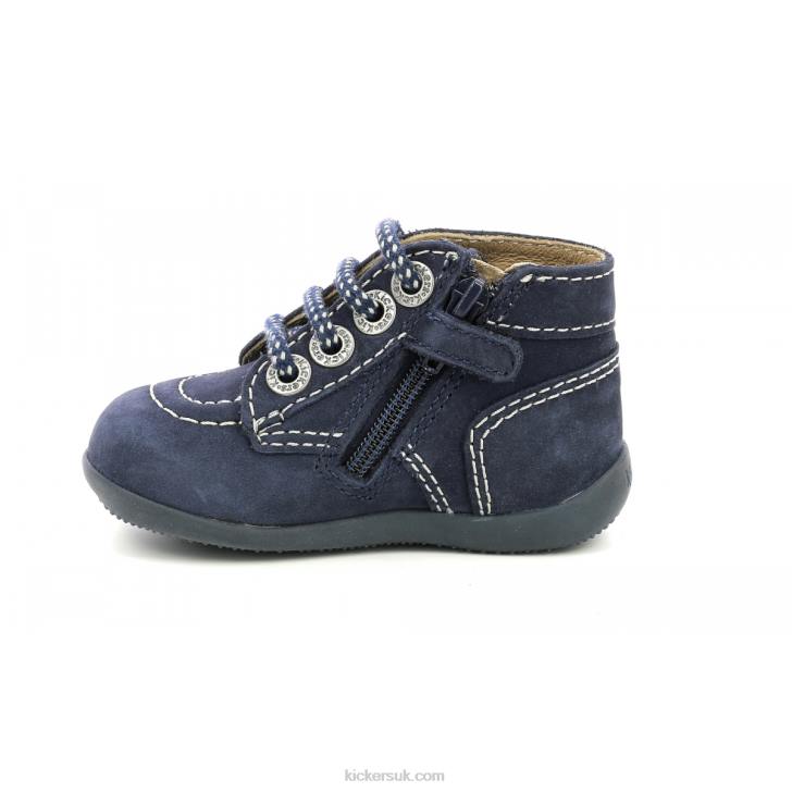 Bonzip-2 Navy Kickers ZDBR858 Kids
