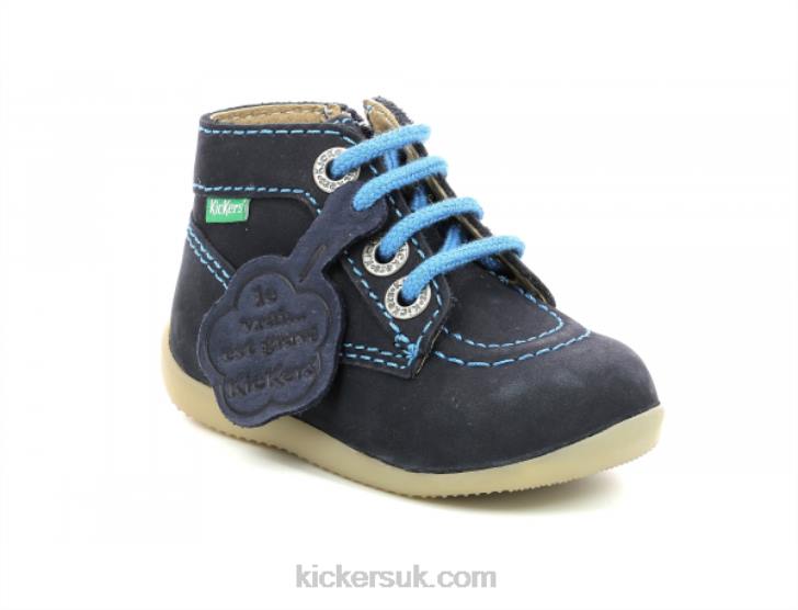 Bonzip-2 Navy Other Kickers ZDBR860 Kids
