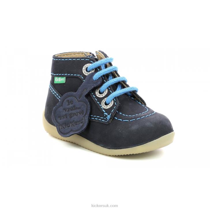 Bonzip-2 Navy Other Kickers ZDBR860 Kids