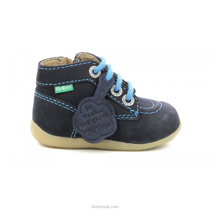 Bonzip-2 Navy Other Kickers ZDBR860 Kids