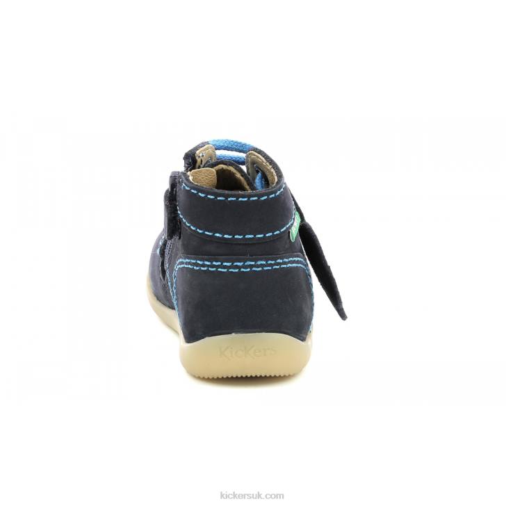 Bonzip-2 Navy Other Kickers ZDBR860 Kids