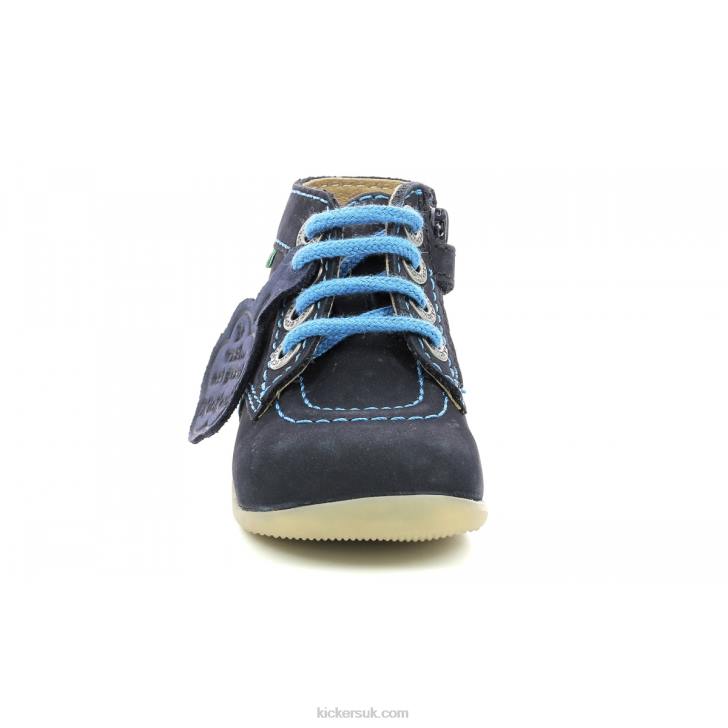 Bonzip-2 Navy Other Kickers ZDBR860 Kids