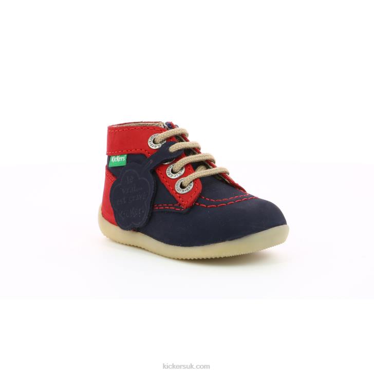 Bonzip-2 Navy Other Kickers ZDBR899 Kids