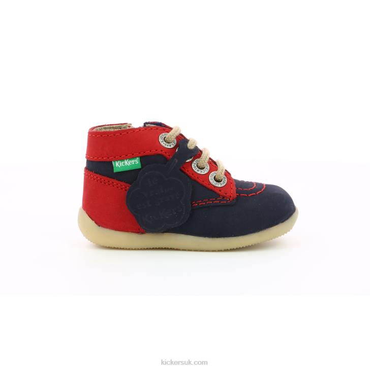 Bonzip-2 Navy Other Kickers ZDBR899 Kids