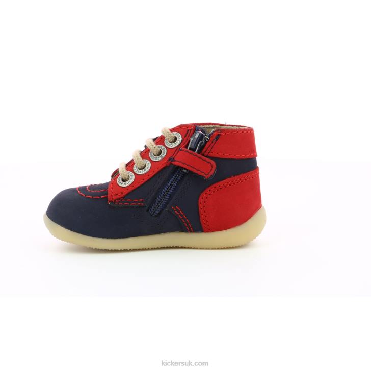 Bonzip-2 Navy Other Kickers ZDBR899 Kids