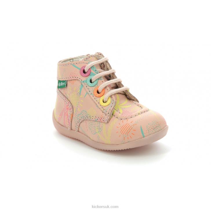 Bonzip-2 Pink Sunshine Kickers ZDBR776 Kids