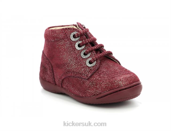 Gulyflow Burgundy Metallized Kickers ZDBR895 Kids