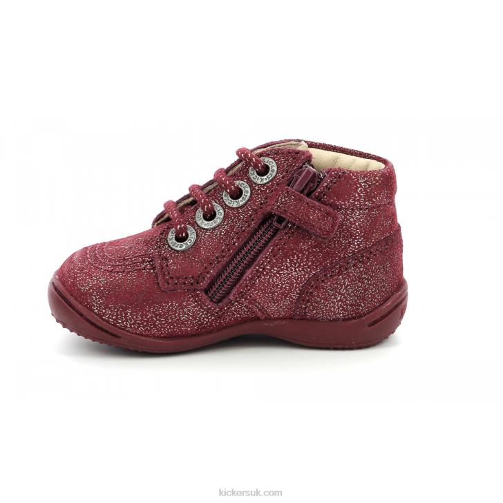 Gulyflow Burgundy Metallized Kickers ZDBR895 Kids