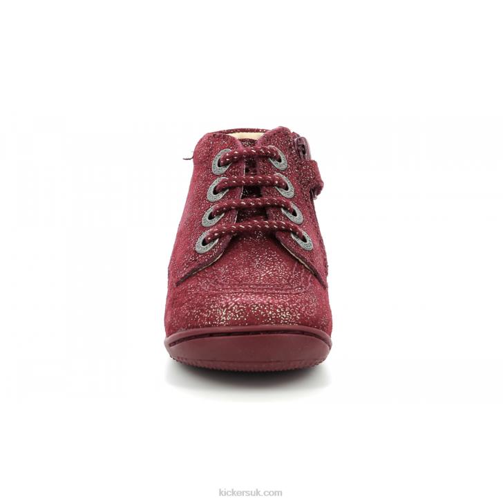 Gulyflow Burgundy Metallized Kickers ZDBR895 Kids
