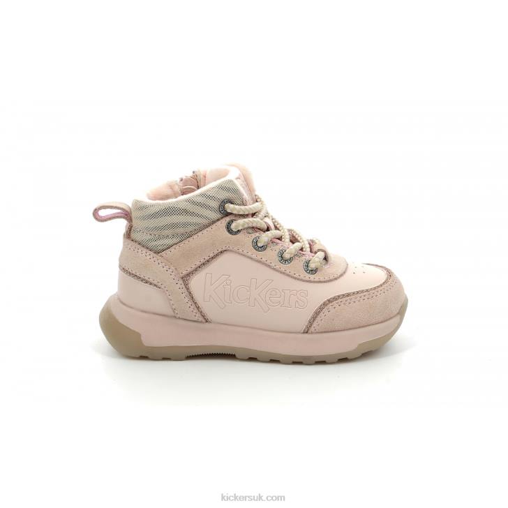 Kickfauna Light Pink Kickers ZDBR843 Kids