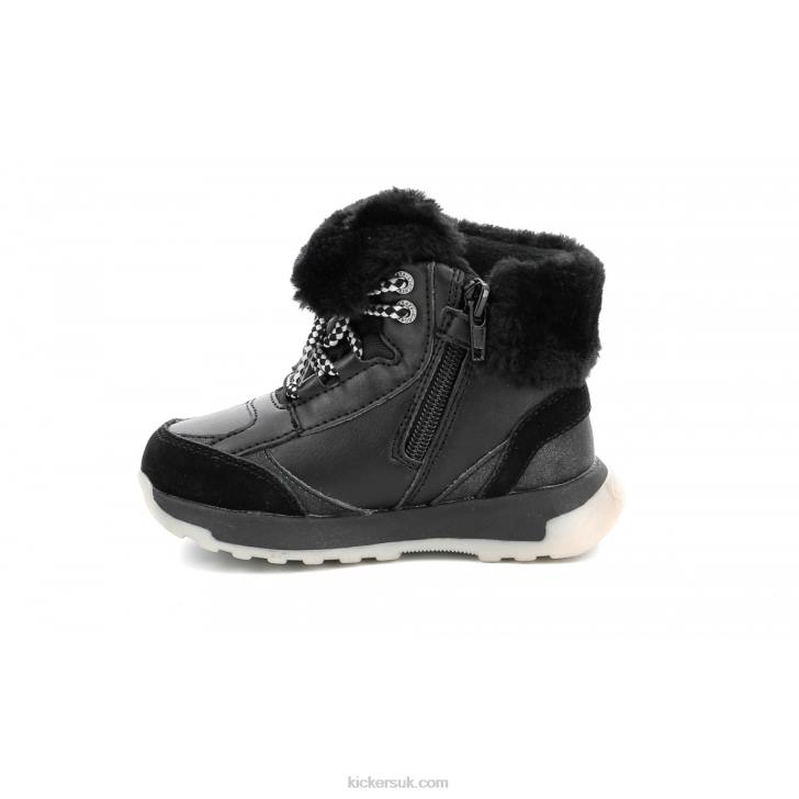 Kickfluffy Black Kickers ZDBR857 Kids