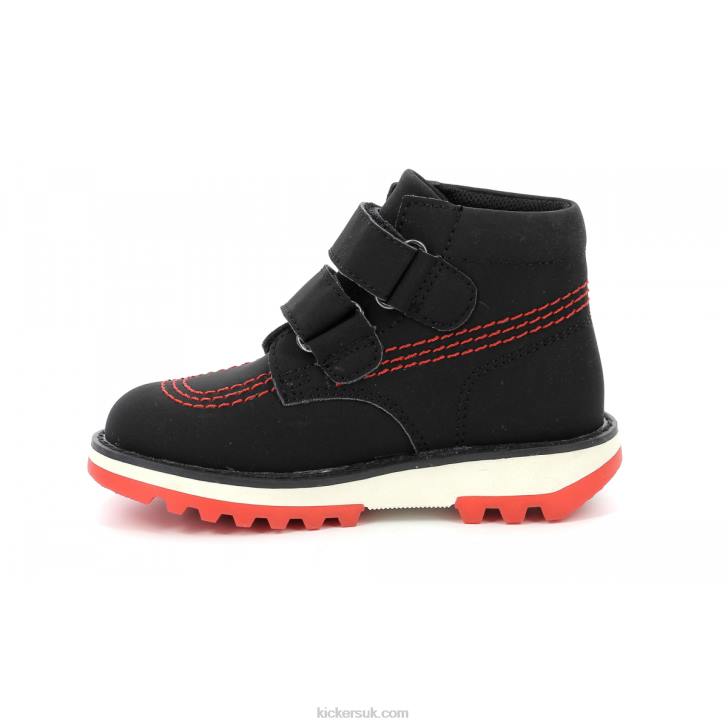 Kickfun Shiny Black Kickers ZDBR811 Kids