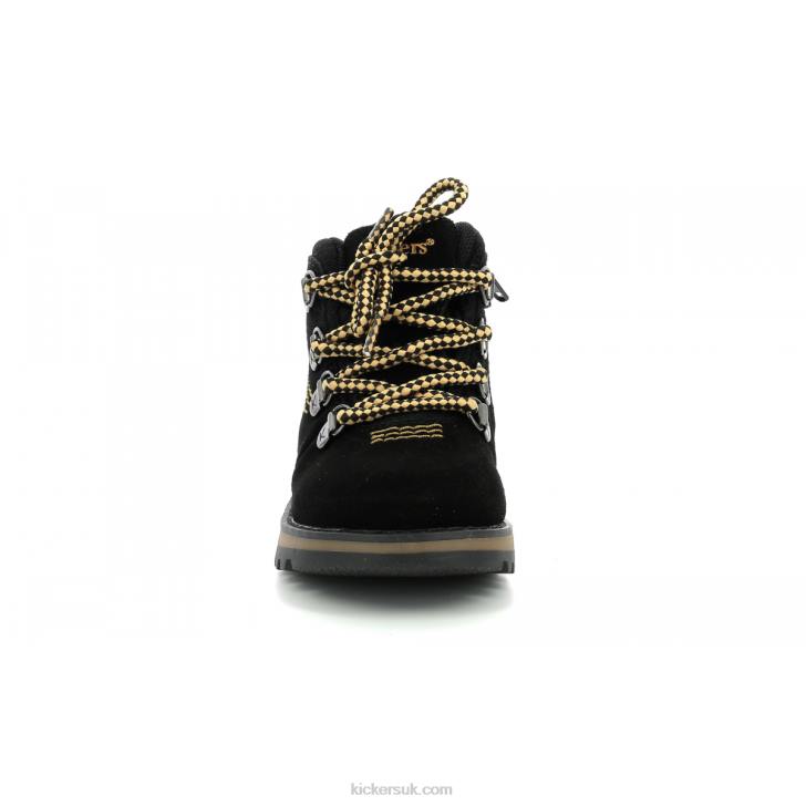 Kicknature Black Yellow Kickers ZDBR815 Kids