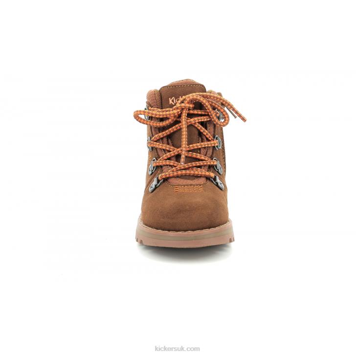 Kicknature Brown Orange Kickers ZDBR816 Kids