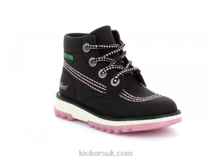 Kickrally20 Black Pink Kickers ZDBR820 Kids