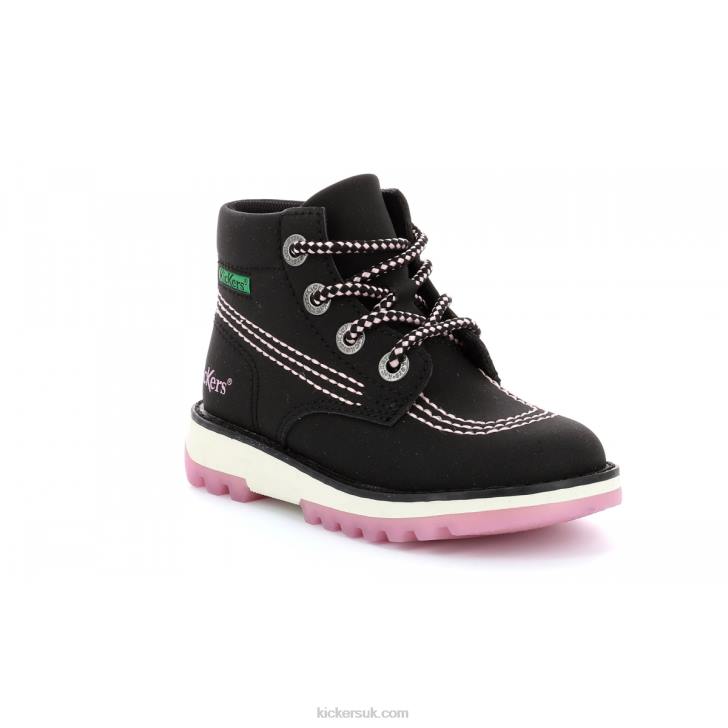 Kickrally20 Black Pink Kickers ZDBR820 Kids