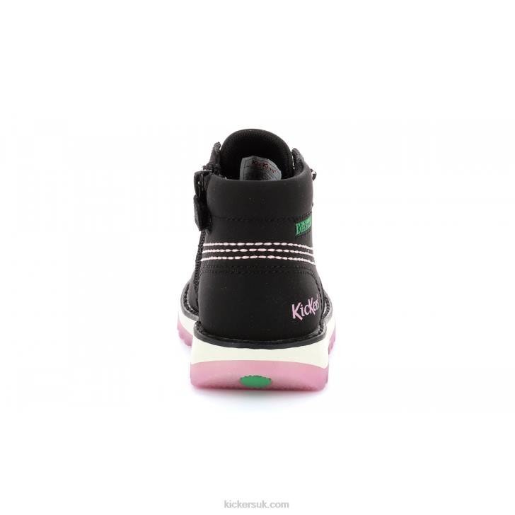 Kickrally20 Black Pink Kickers ZDBR820 Kids