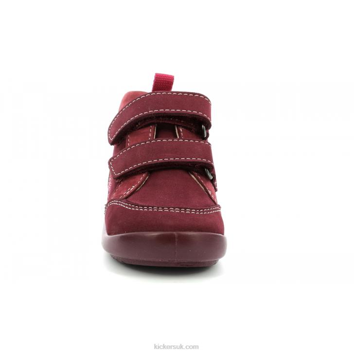 Kinop Burgundy Pink Tricolor Kickers ZDBR928 Kids