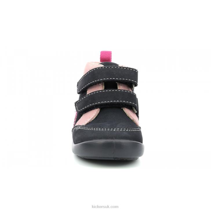 Kinop Navy Pink Tricolor Kickers ZDBR927 Kids
