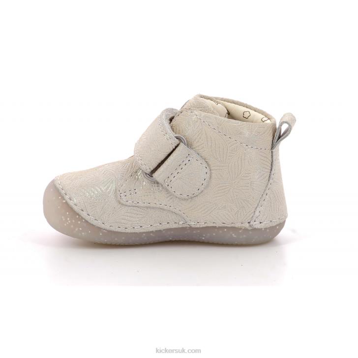 Sabio Iridescent Light Beige Kickers ZDBR873 Kids
