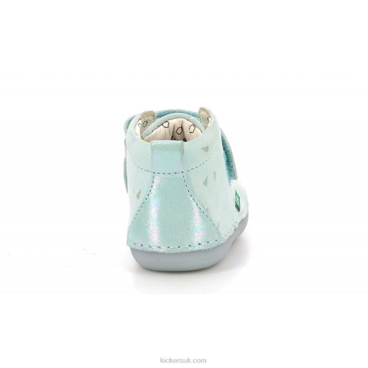Sabio Light Blue Plumetis Kickers ZDBR801 Kids