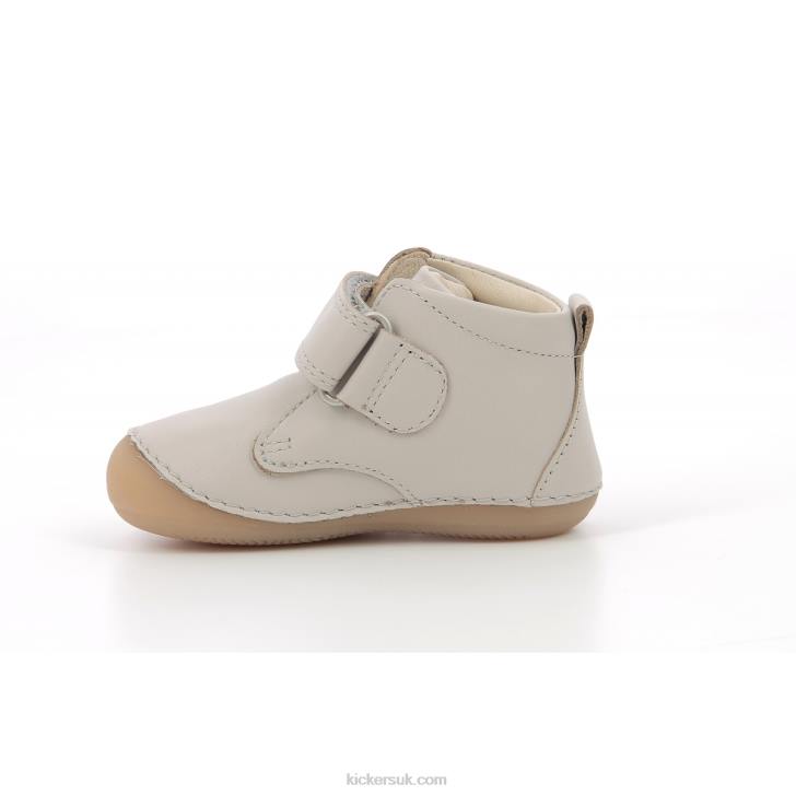 Sabio Light Grey Kickers ZDBR793 Kids