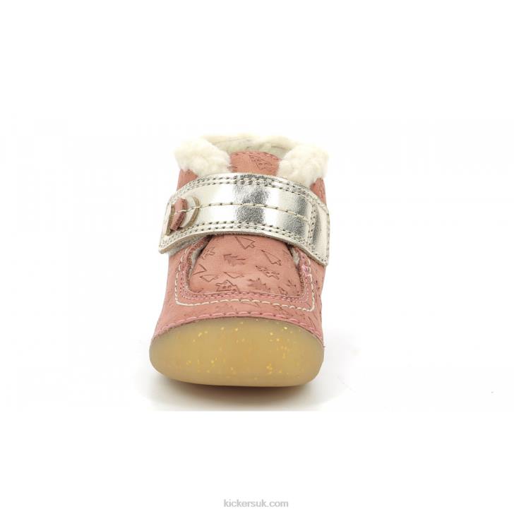 So Schuss Pink Gold Fancy Kickers ZDBR827 Kids